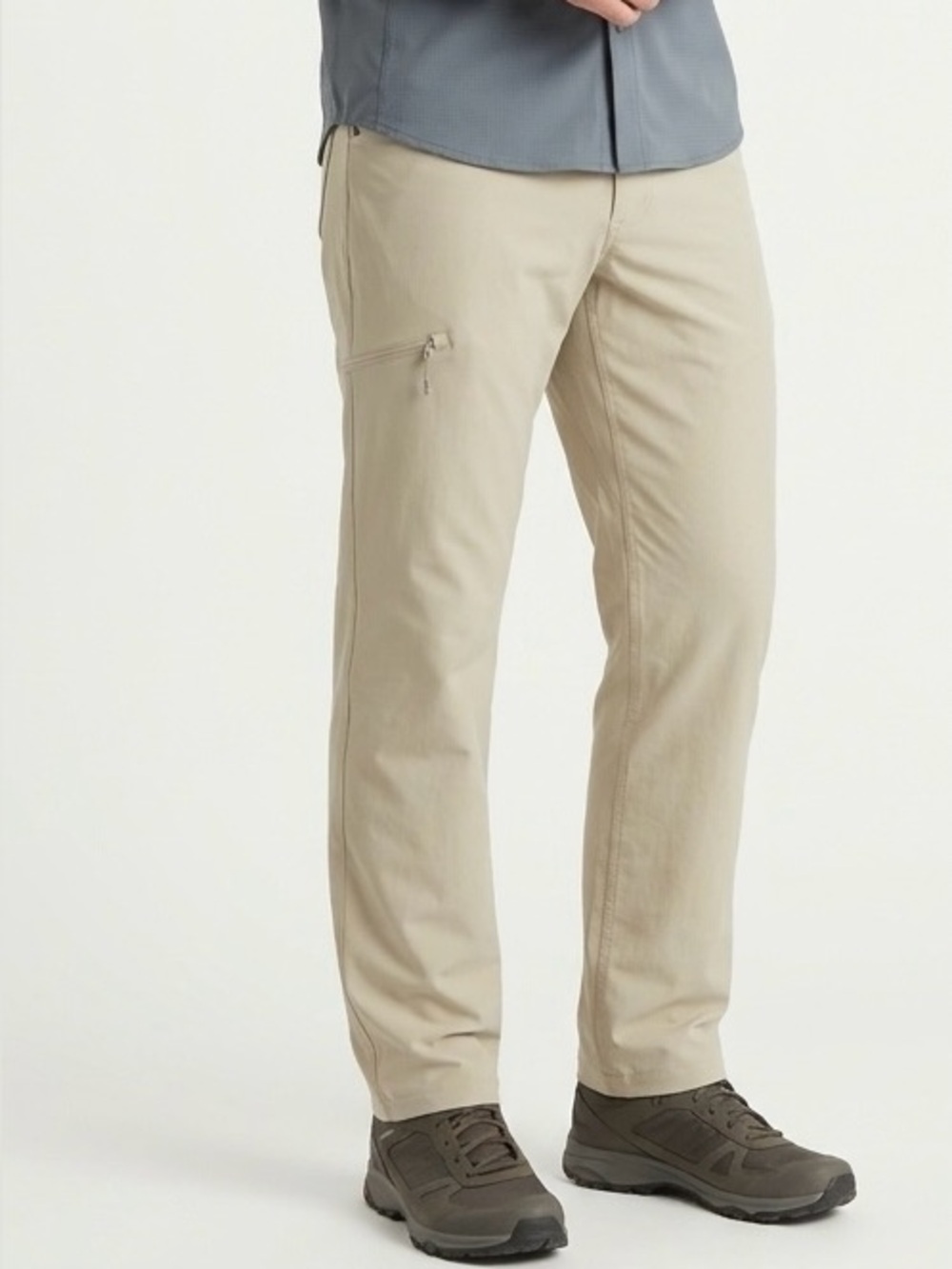 Patagonia Quandary Hiking Pants Khaki Tan Size 33 Tech Wear Utility Chic